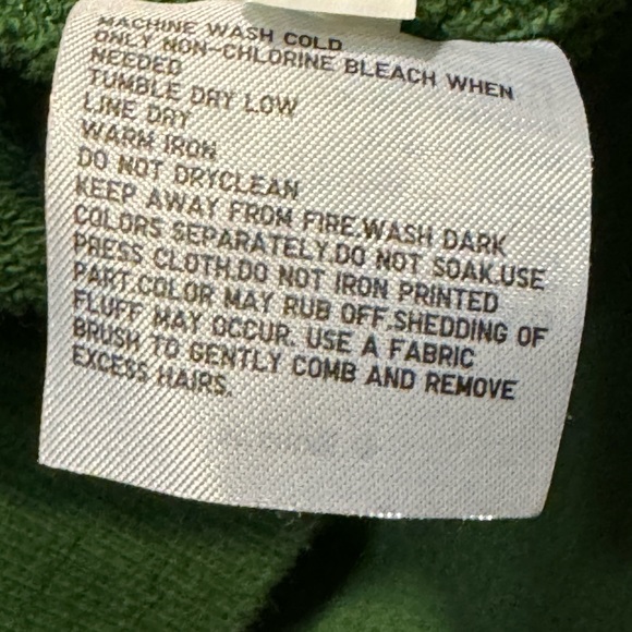 Uniqlo Nintendo Yoshi Green Sweatshirt Hoodie Size 13 - Picture 7 of 9